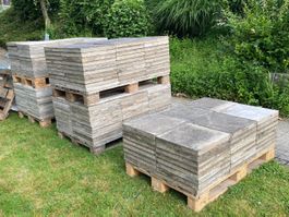 Gartenplatten 40 x 40 x 4 cm