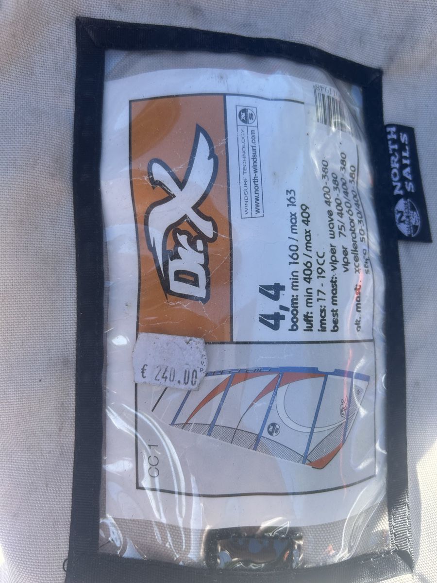 Surfen: Dr.X Windsurf sail – Gebraucht aus Anieres von mas_cgf5 1