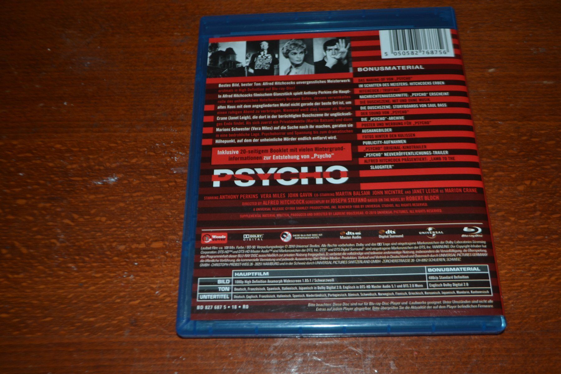 Tous les DVDs: Psycho (Alfred Hitchcocks) – D'occasion à Laupen ZH par chefdom 1