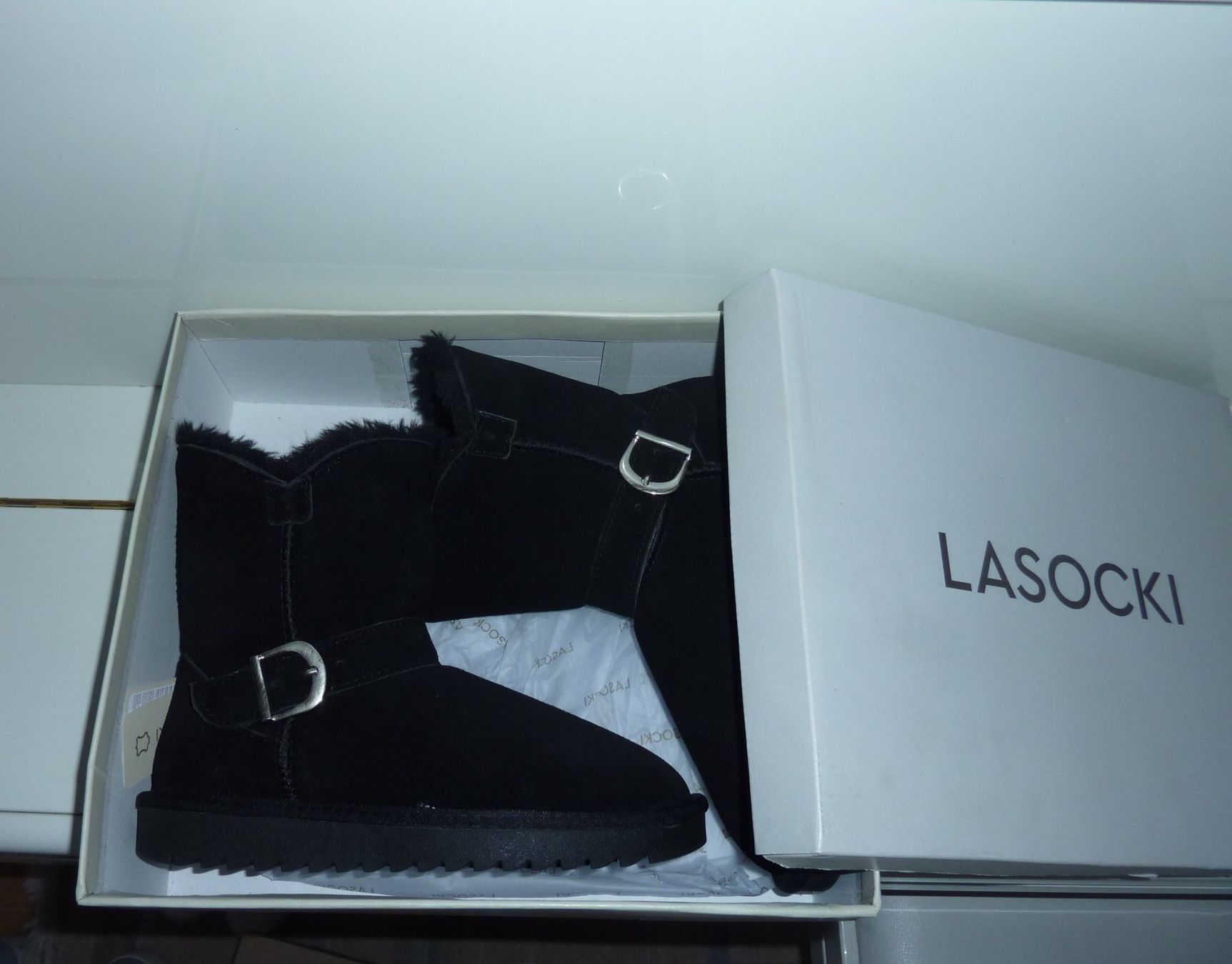 Scarpe da donna: Lasocki Leder Ugg Boots Gr.37 – Nuovo e nell'imballaggio originale da Melchnau venduto da BarbaraD01 2