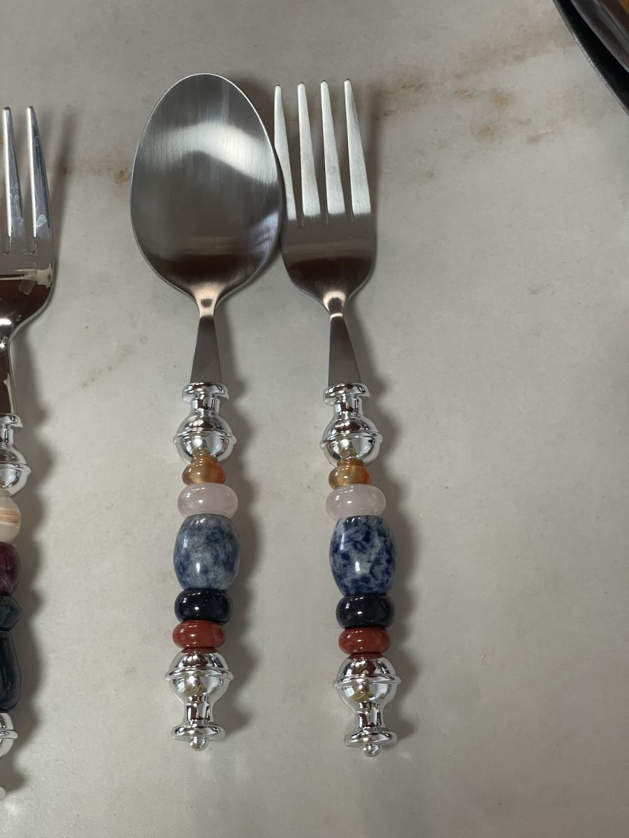 Bestecksets: Cutlery with beautiful Beads – Neu (gemäss Beschreibung) aus Nussbaumen AG von jot_ks2f 2