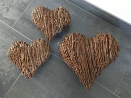 Herze ❤️ aus Sisal