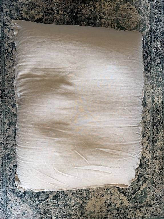 Cuscini: Pouf XL en lin 140x130cm – Usato da  venduto da  1
