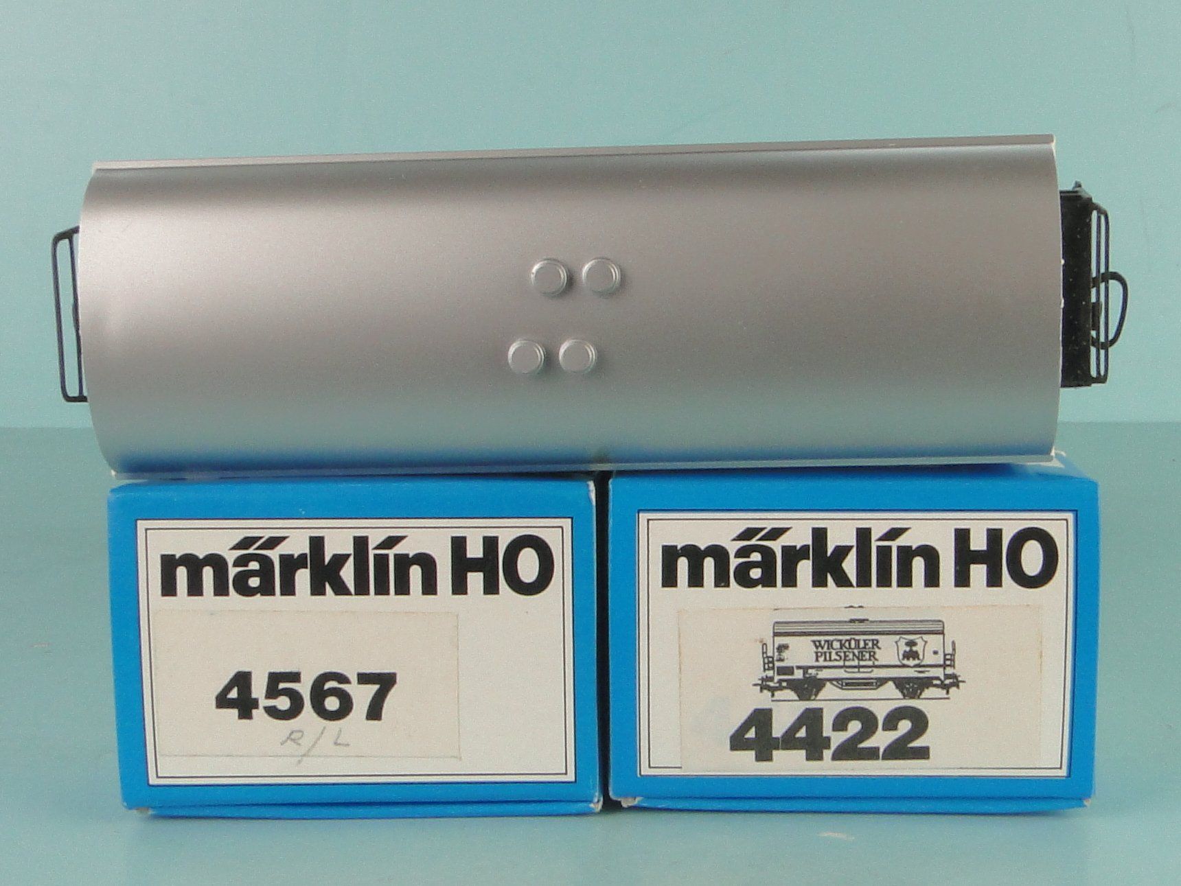 Märklin Modellini di ferrovie: Märklin 4 X div. Kühlwagen, NEU – Usato da Bülach venduto da cann11 3