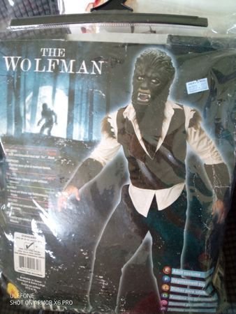 Wolfman Kostüm Grösse Standard neu