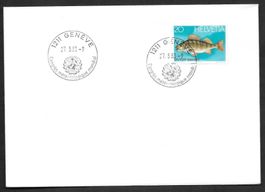 Sonderbrief S. 1133 Congrès Météorologique  Genf 27.5.1983
