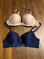 Victoria’s Secret BH's 75B (1x nude, 1x blau)