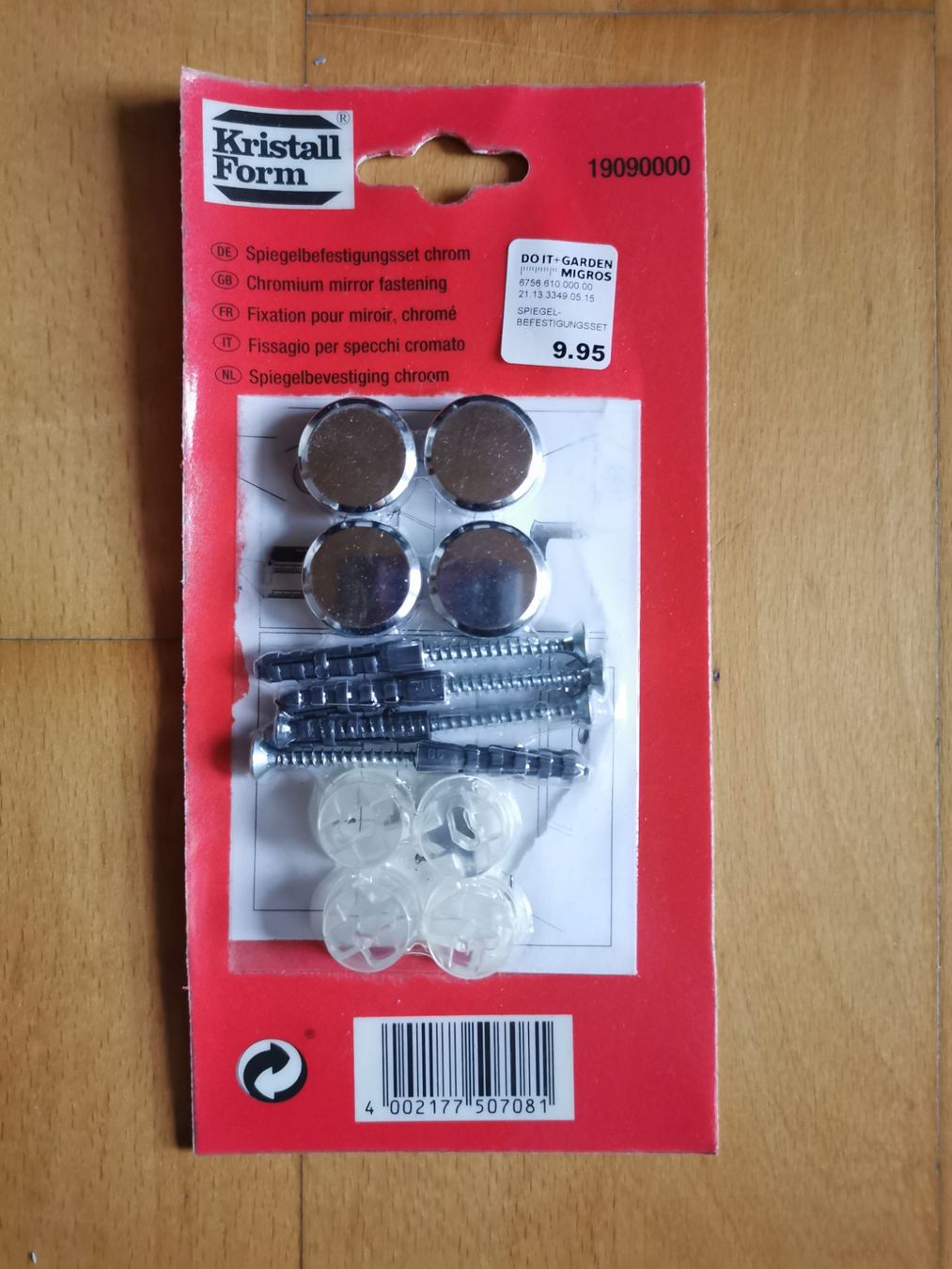 Supporti a parete: Spiegelbefestigung chrom neu & OVP – Usato da Zuzwil SG venduto da _dani92_