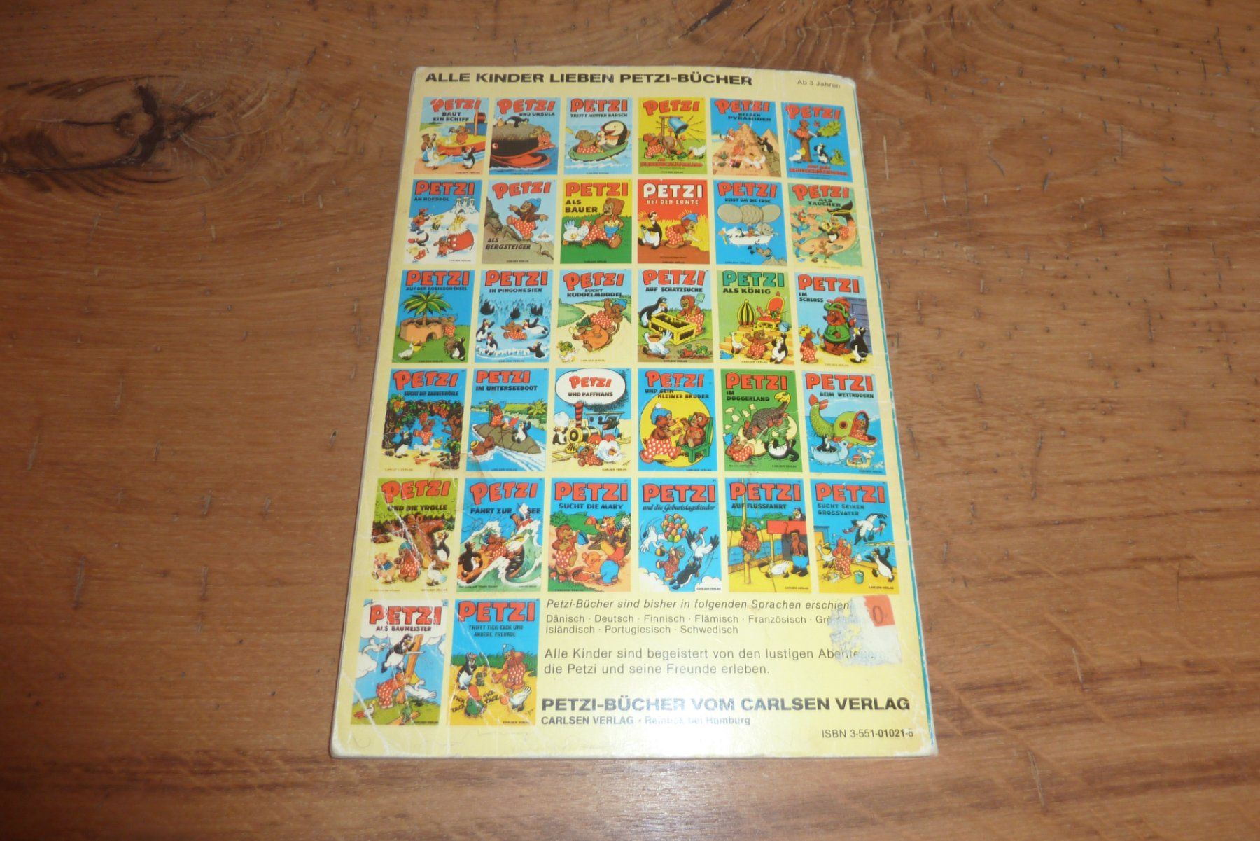 Fumetti: Petzi und Paffhans, Carlsen Verlag, 1982 – Usato da Lausen venduto da akira003 8