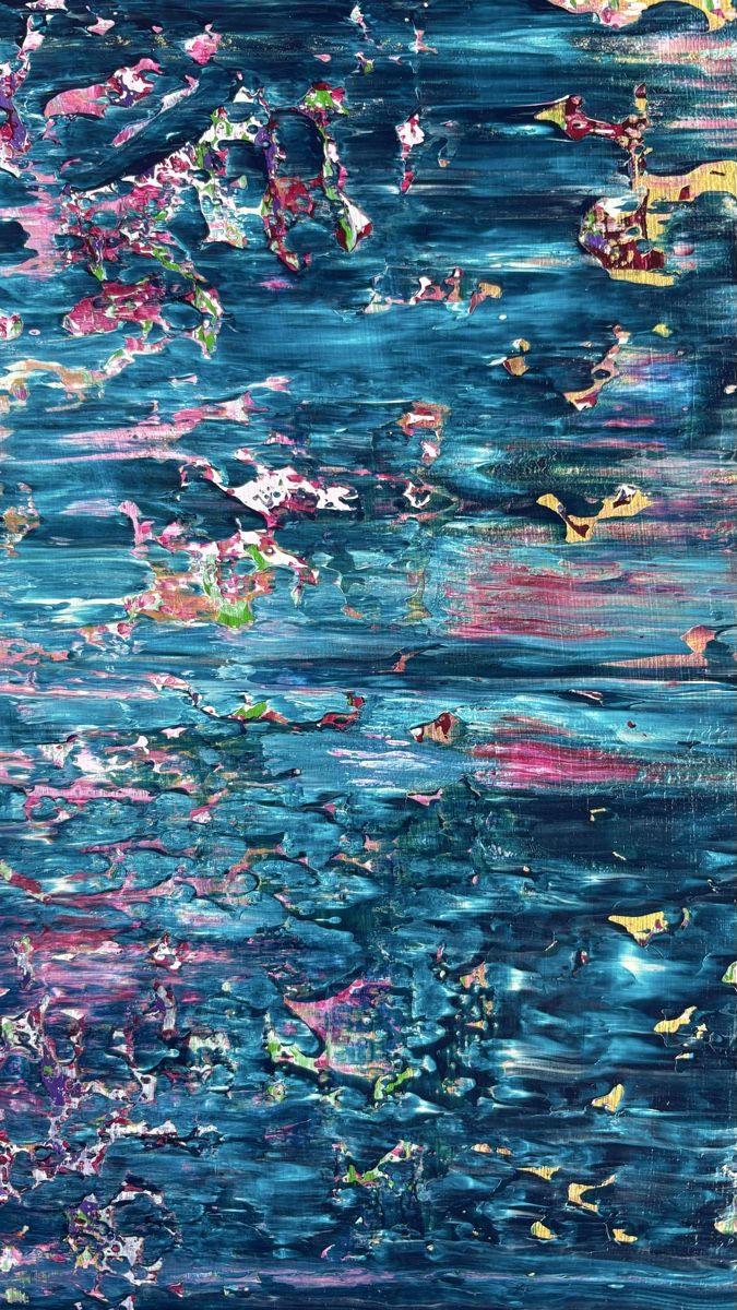 Dipinti: Original abstraktes Acrylbild 50x50 cm – Nuovo e nell'imballaggio originale da Kirchlindach venduto da GeibKeller 2