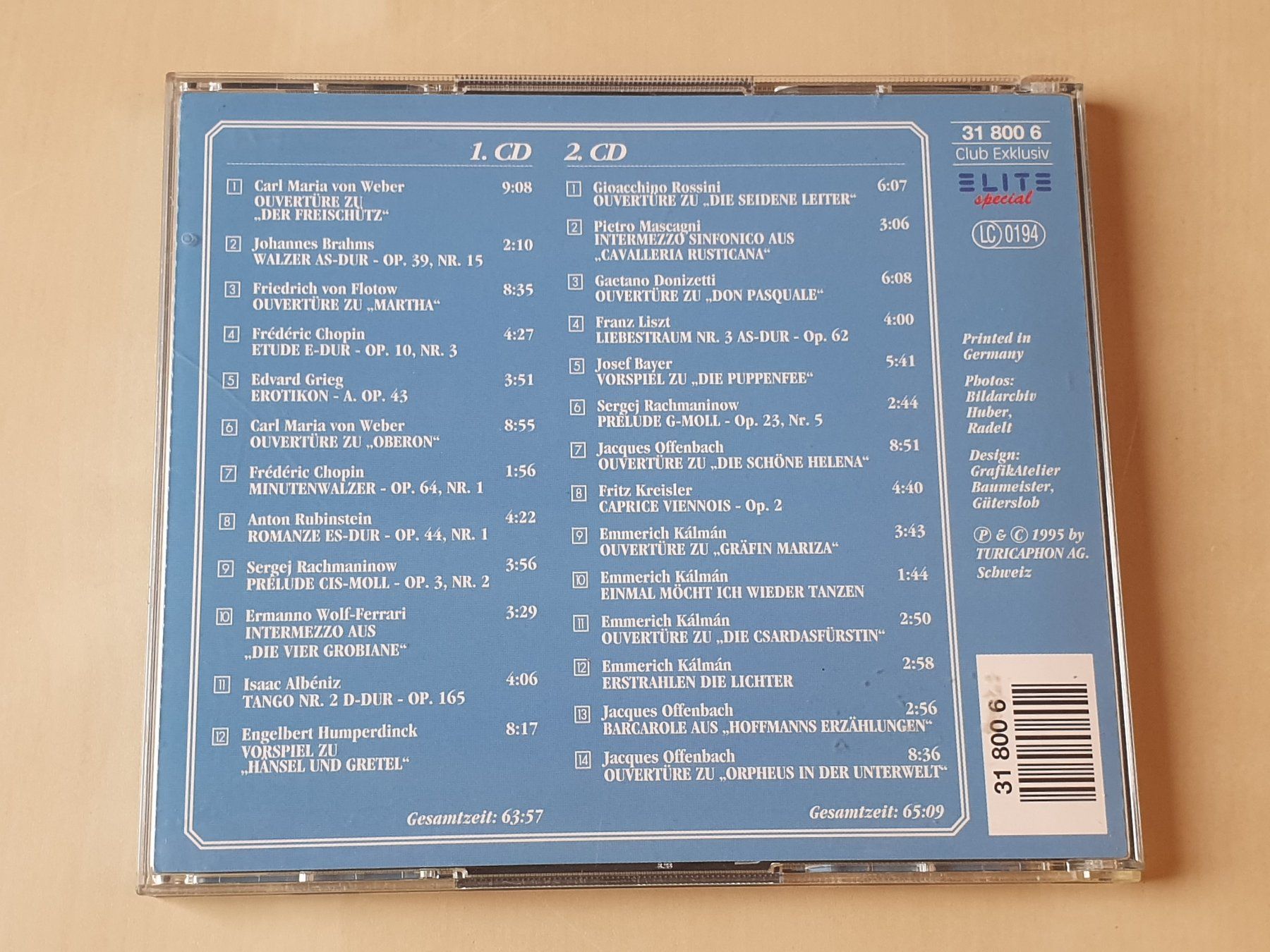 CDs: Festkonzert in Schönbrunn – D'occasion à Stansstad par collectorsshop 1