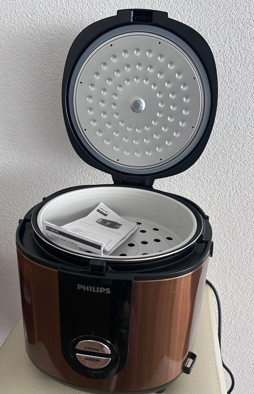 Philips Elettrodomestici da cucina: Reiskocher Philips 2 liter – Nuovo (secondo la descrizione) da Egg b. Zürich venduto da egg2665 2