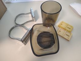 Seifenschale Zahngläser ink montagematerial