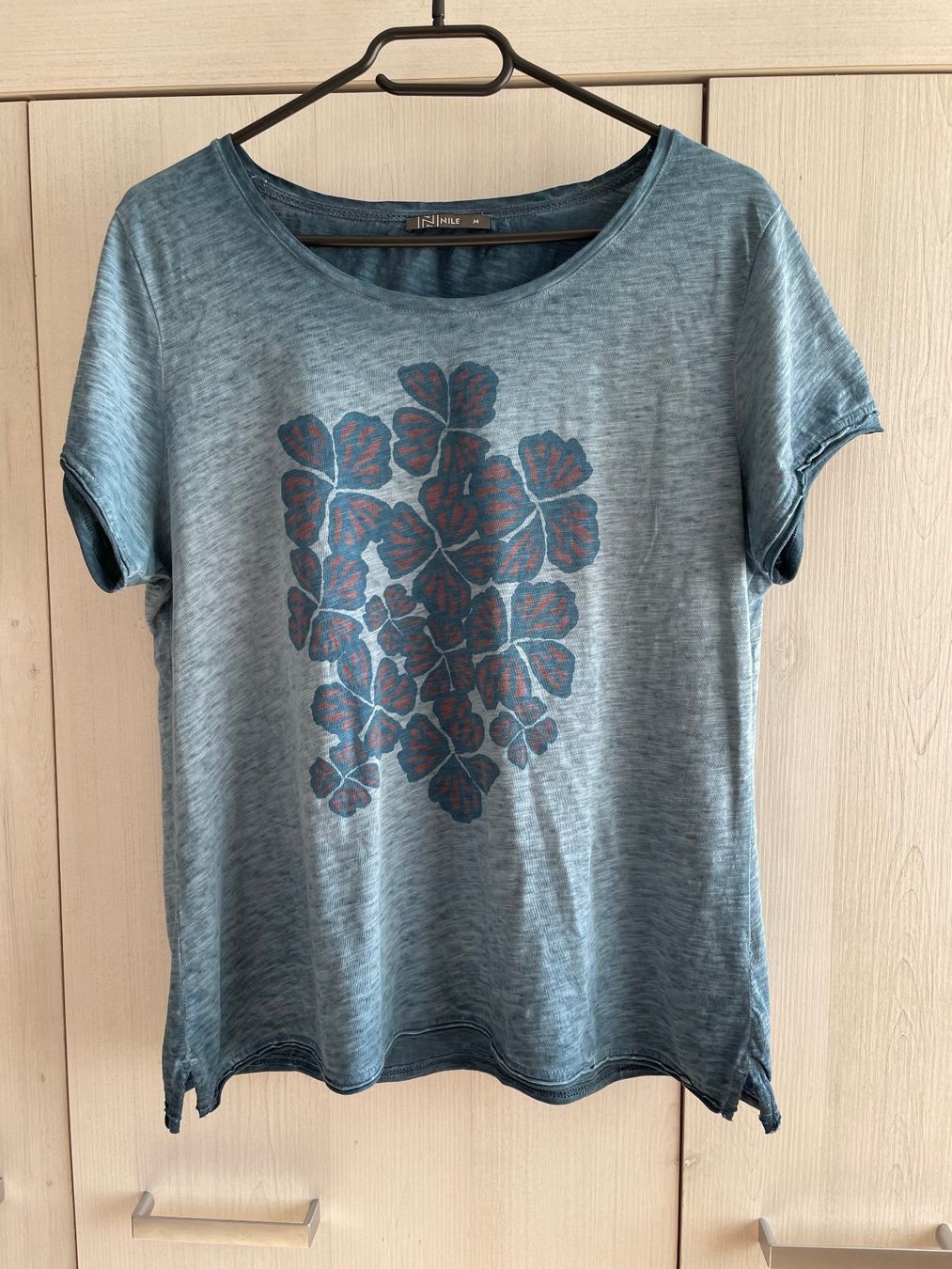 Nile T-Shirts: NILE Baumwolle T-Shirt - Gr. M – Gebraucht aus Kaltbrunn von olaf4