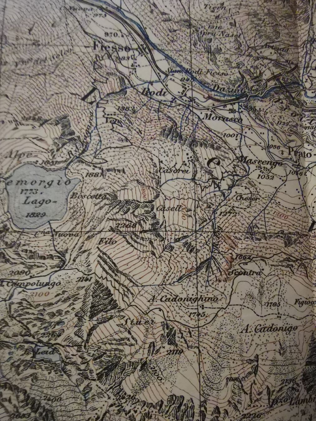 Cartine & Atlanti: Topographischer Atlas der Schweiz "Gotthardgebiet". – Usato da Egg b. Zürich venduto da Pronsch 5