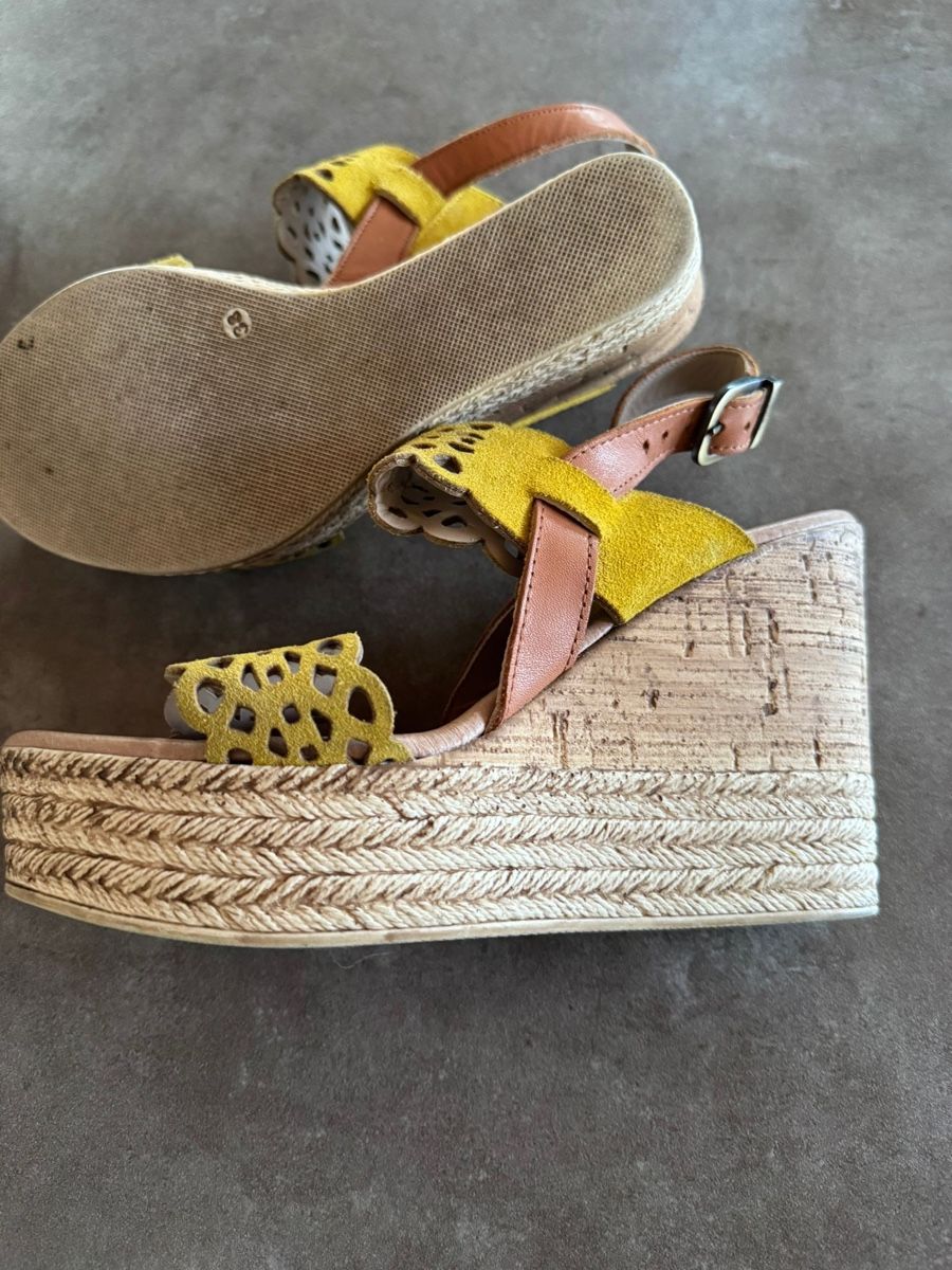 Scarpe da donna: Sandales compensées “la fée maraboutée T.38 – Usato da Vétroz venduto da est_xyr5 2
