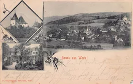 Gruss aus Worb, gelaufen 1900