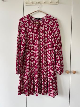 HALLHUBER Kleid Gr. 34 Tunikakleid Viskose