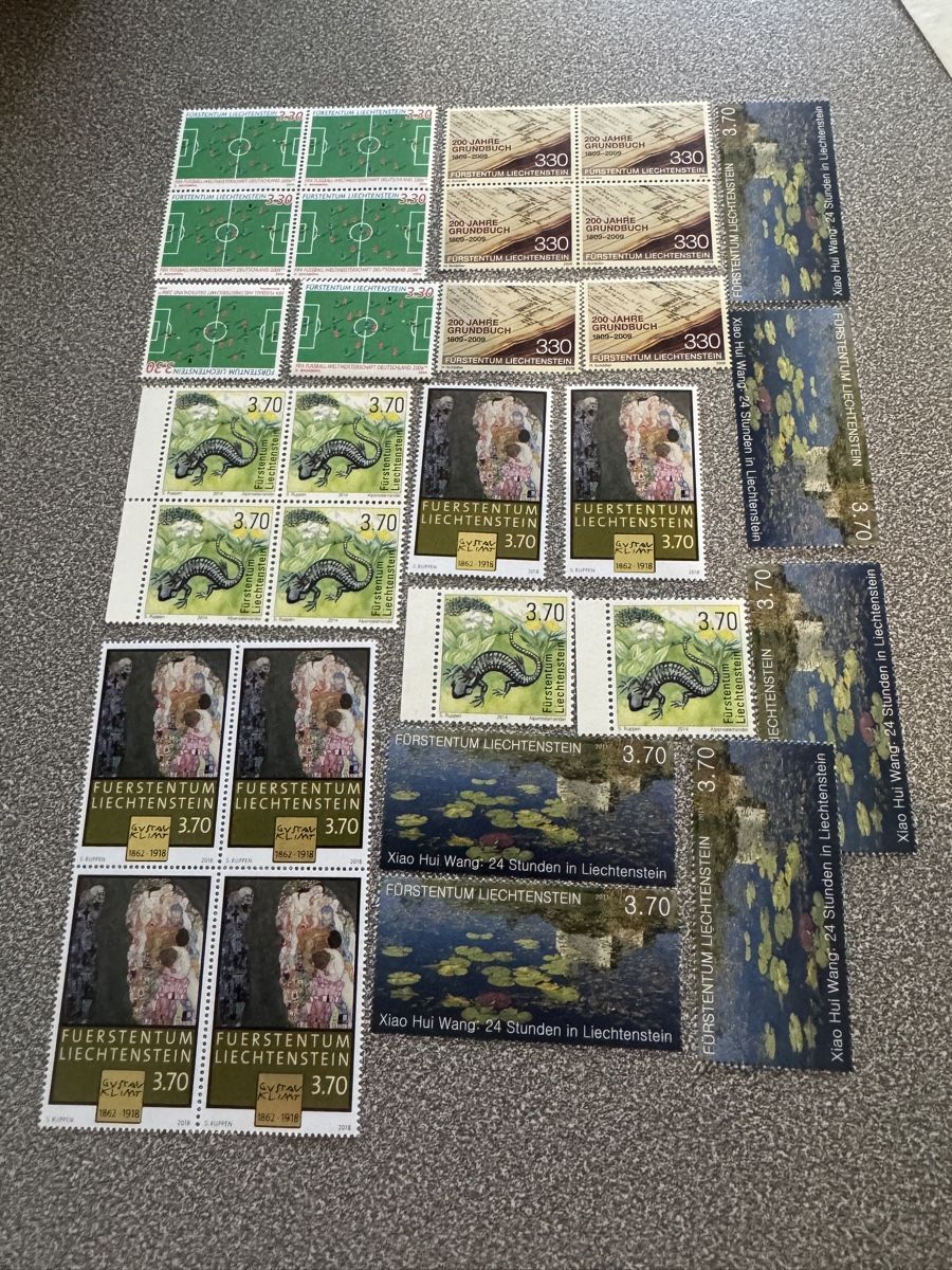 Tutti i francobolli: Frankaturware Liechtenstein   106.20 CHF – Nuovo (secondo la descrizione) da Uster venduto da Briefmarken