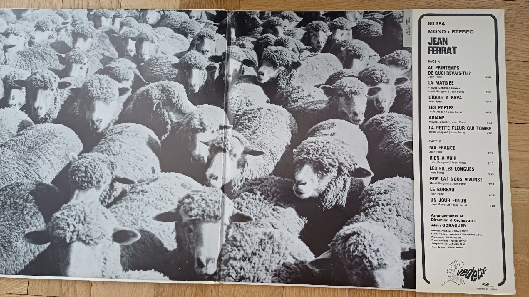 Dischi in vinile: 5 vinyles Jean Ferrat – Usato da Genève venduto da njia 3