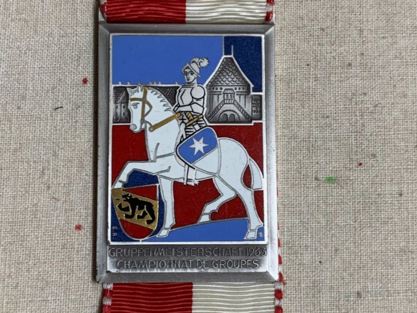 Medaglie: "Gruppenmaisterschaft - 1963". – Usato da Sorengo venduto da 74in 2
