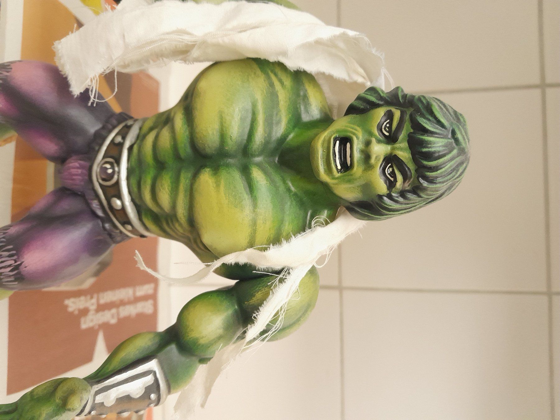 Masters of the Universe Statuette: Masters of the Universe Hulk He-Man – Usato da Rüti ZH venduto da Alemanni 5