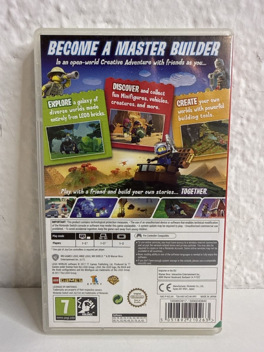 Nintendo Spiele: LEGO Worlds for Nintendo Switch – Gebraucht aus Ehrendingen von bubulence 1