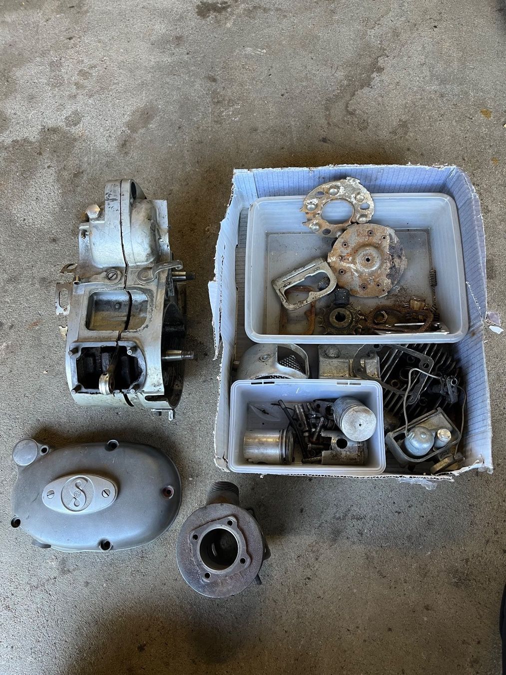 Sachs Parti ricambio per ciclomotori: Sachs 502 Handschalter Motor – Difettoso da Fahrni b. Thun venduto da berger_tuning34