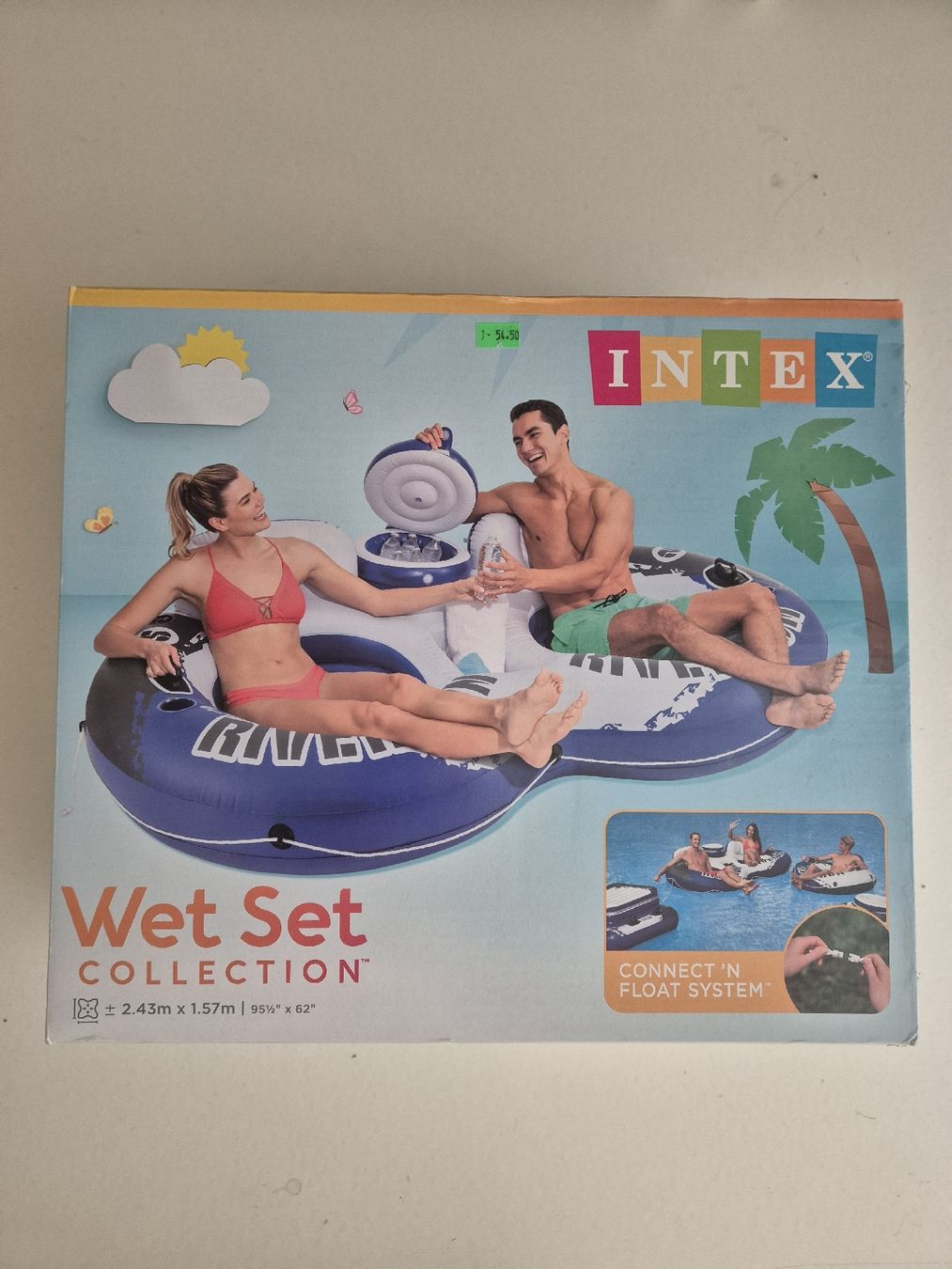 Schwimmringe: Doppelschwimmring mit Handpumpe – Neu und originalverpackt aus KILLWANGEN von vivienne111