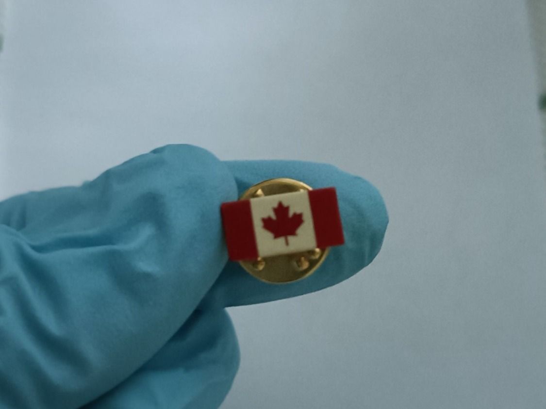 Plaketten & Abzeichen: Pin mini Kanada Flagge - Box 14 – Gebraucht aus Köniz von Pinscollect