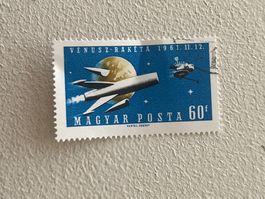 Cosmo und Space Theme Briefmarke