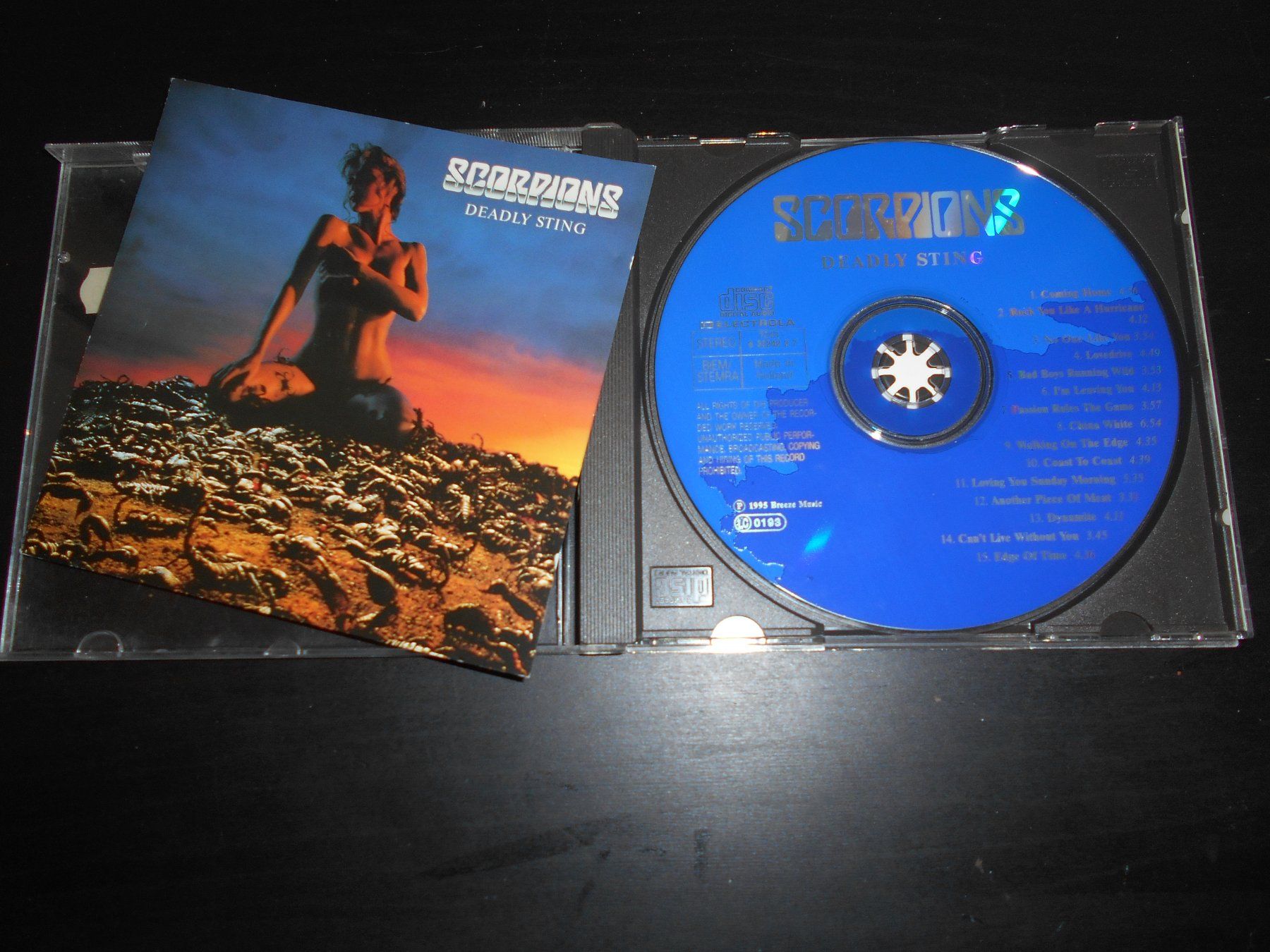 CD: Scorpions – Deadly Sting / 1995 – Usato da Aarberg venduto da witchhunter01