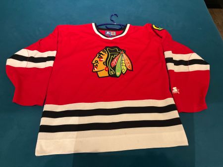Chicago Blackhawks NHL Vintage Starter Jersey, L 52