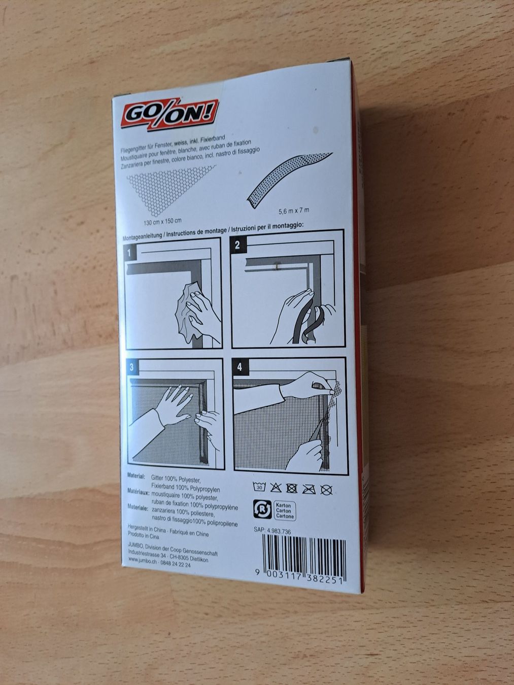 Altro per la casa: Fliegengitter für Fenster, weiss – Nuovo e nell'imballaggio originale da Hombrechtikon venduto da Rada039 1