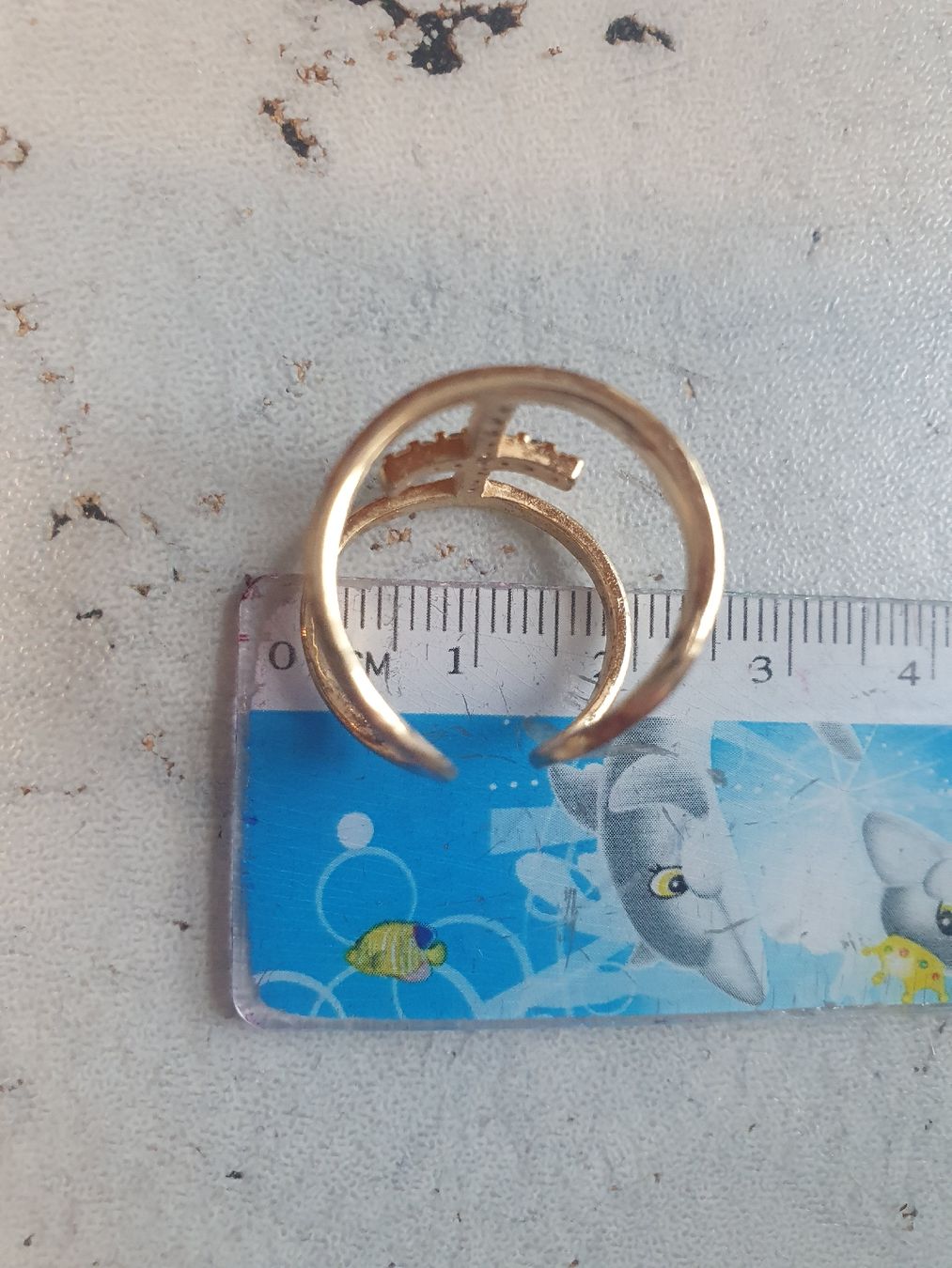 Anelli: Ring mit Kreuz – Usato da Moosseedorf venduto da Sonnenschein.. 4
