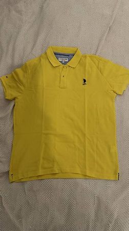 US Polo Shirt gelb