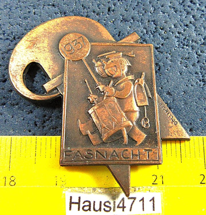 BG12499b - INSIGNE BADGE FASNACHT 1939 - SUISSE