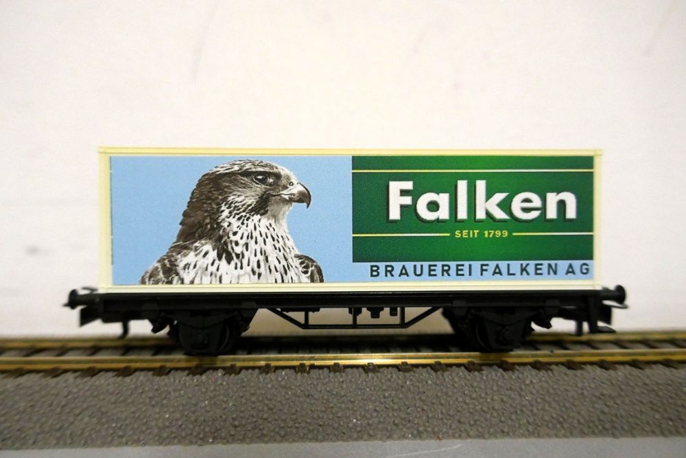 Marklin B4481.3 Container Bierwagen Brauerei Falken Kaufen auf Ricardo