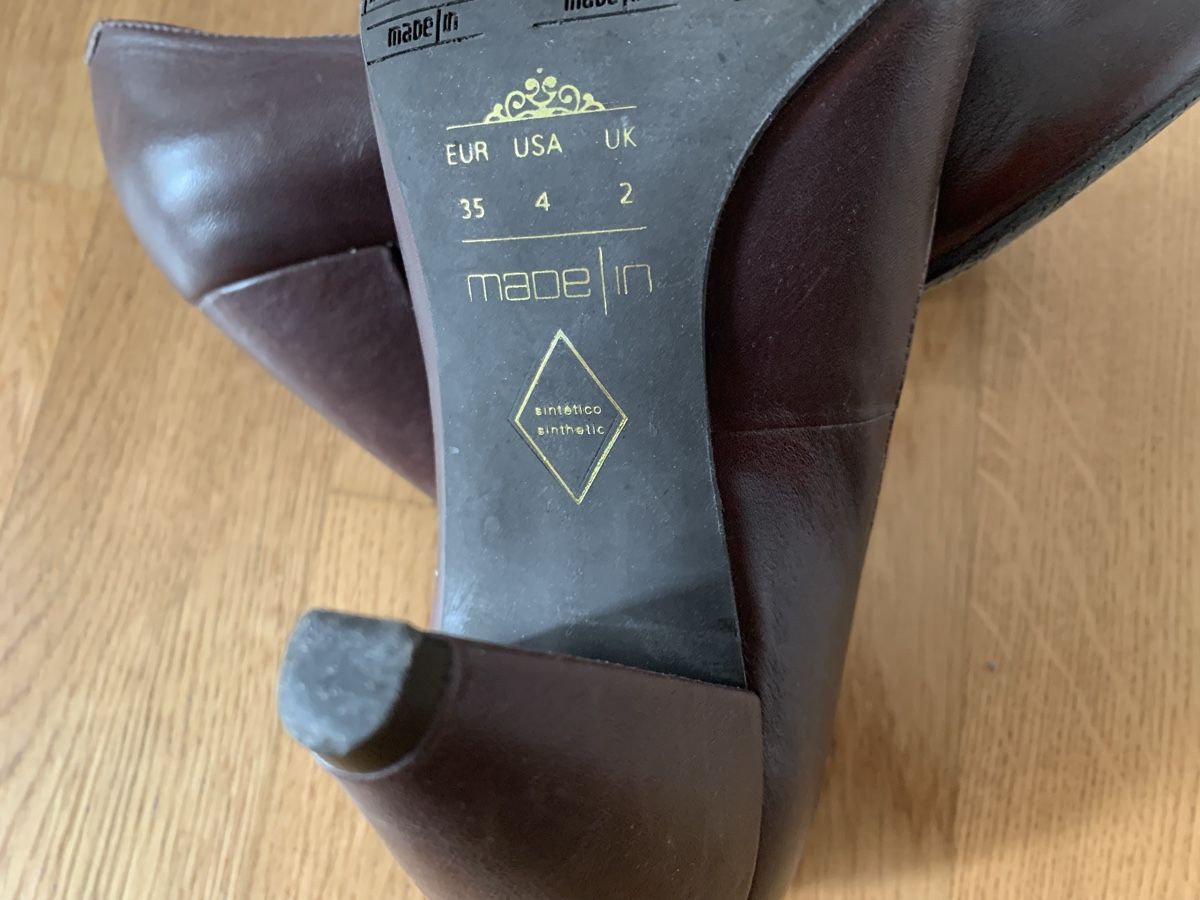 Scarpe da donna: Leder Schuhe 35 – Usato da Zug venduto da digalvao 3