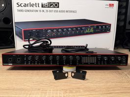 Focusrite Scarlett 18i20 (3rd Gen). USB Audio Interface