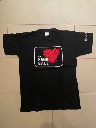 Sport T-Shirt Handball 100% Baumwolle