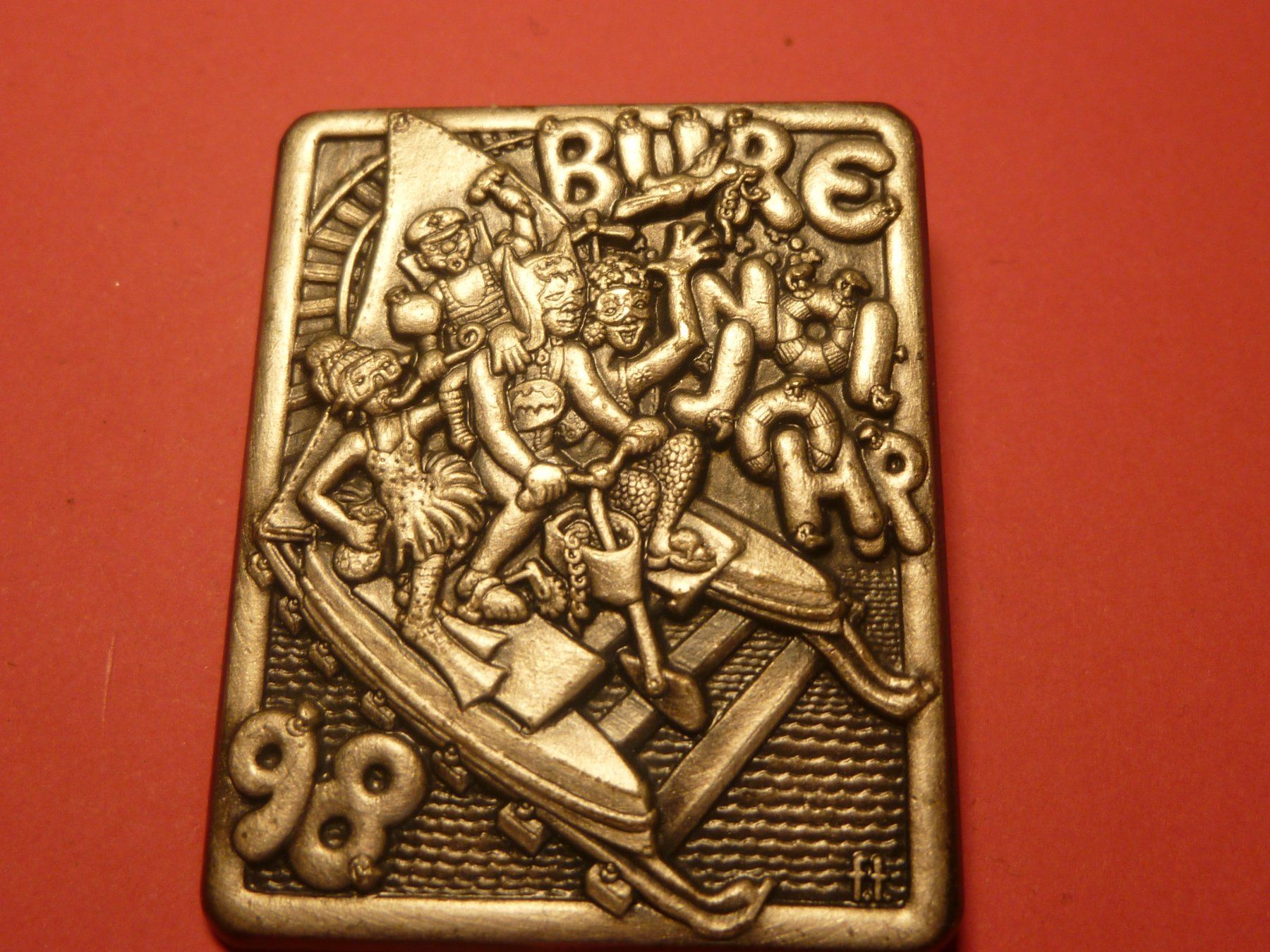 Placchette & Badge: BÜRON 1998 SILBER – Usato da Ried (Muotathal) venduto da Mandarin02