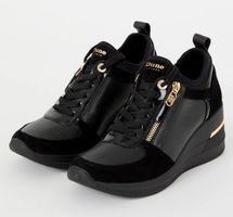 Dune London Eilisia-Black Sp - Lace Ups