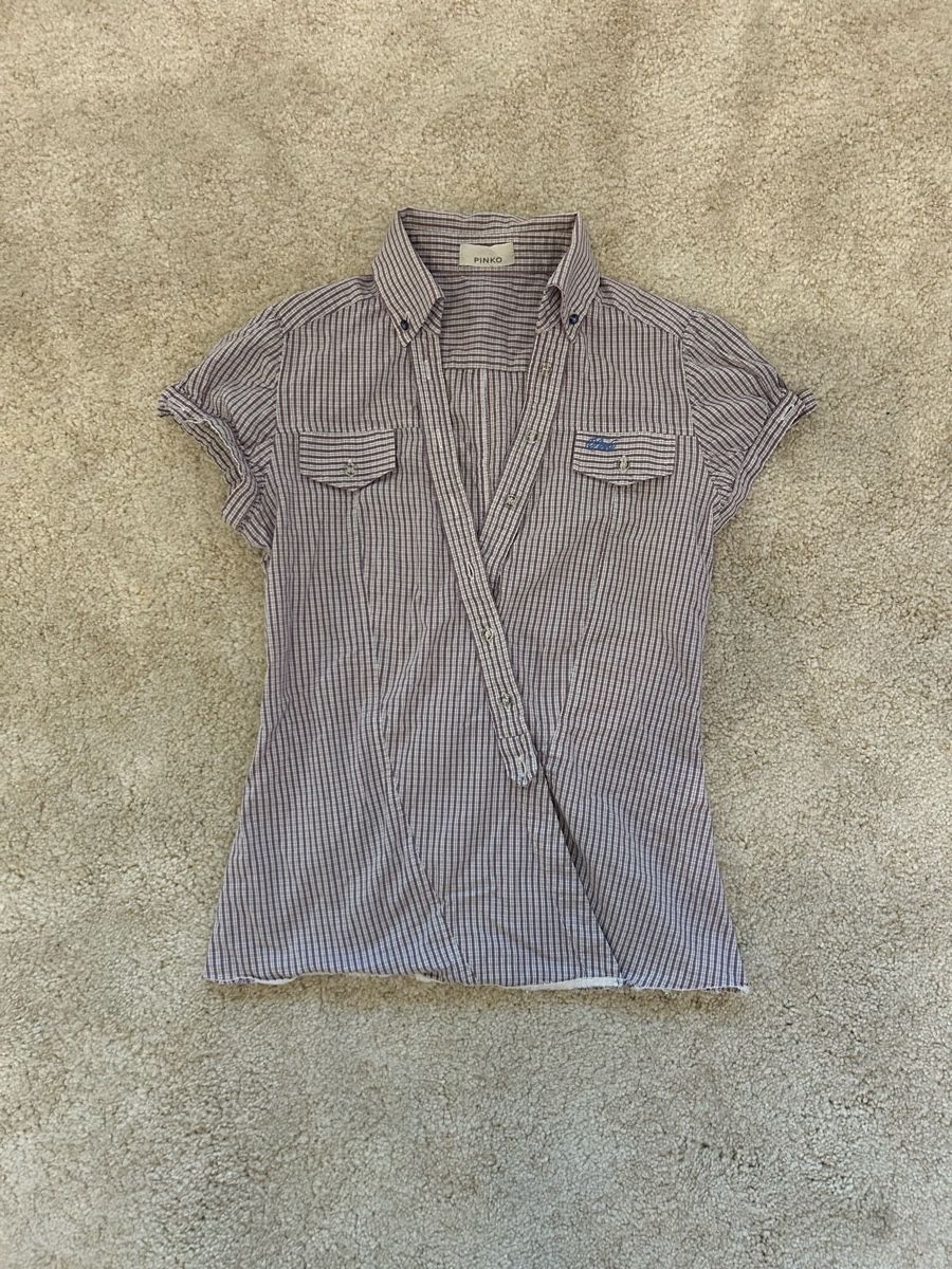 Camicette: beautiful y2k top purple button-up   – Usato da Dietlikon venduto da leaaasells 1