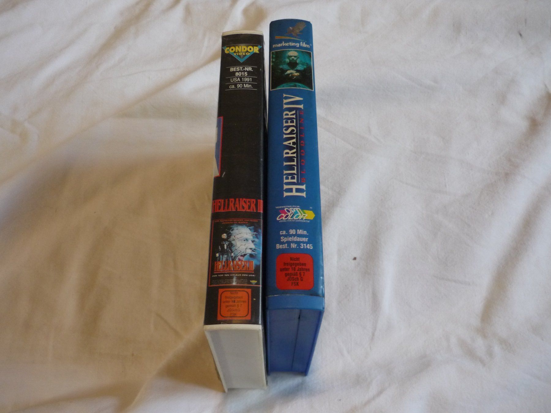 Tutti i VHS: 2x Rare VHS Kassetten - Hellraiser 3+4 – Usato da Beringen venduto da Flatretriever 1