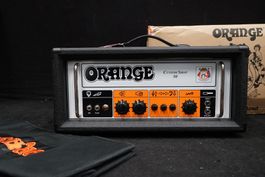 Orange Custom Shop 50 Verstärker Topteil, schwarz