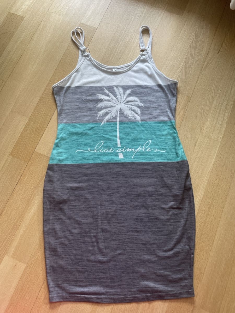 Vestiti: Sommerkleid mit Palmenprint, Grösse S – Usato da Rüfenacht BE venduto da Edinas_shop