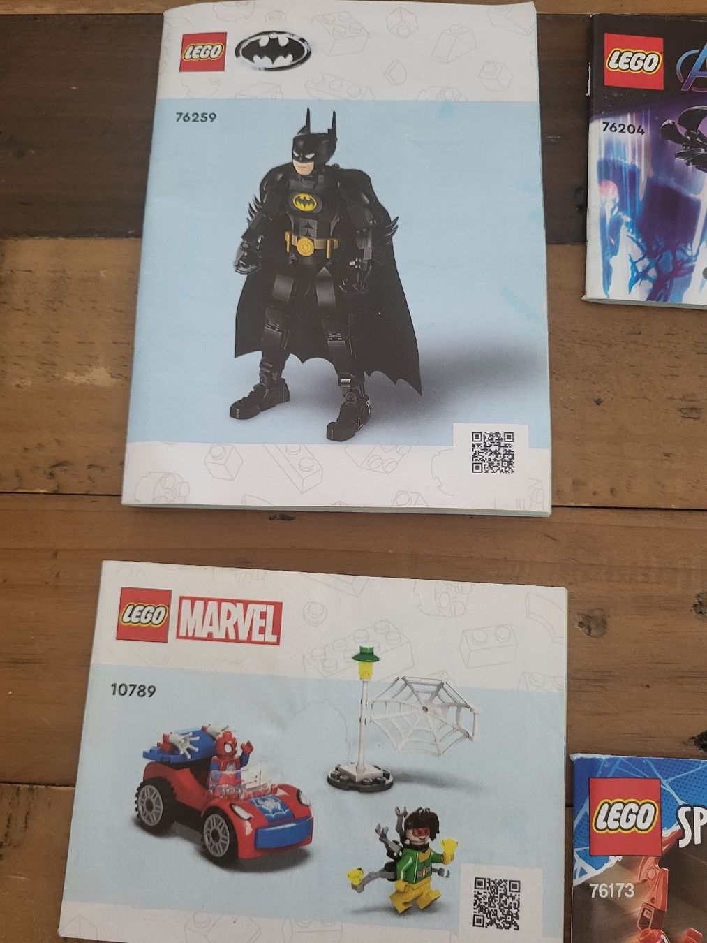 Lego Baukästen: Notices LEGO Star Wars & Marvel seules - Lot de 8 sets – Gebraucht aus Ursy von Tchoupitchou 1