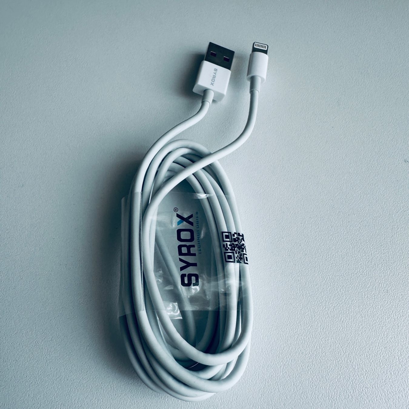 Cavi: SYROX Schnell Lade-Datenkabel USB auf Lightning Kabel 2m – Nuovo (secondo la descrizione) da Basel venduto da MY.AIRPODS.SHOP 4