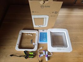 SureFlap Haustierklappe XL mit aufladbaren Batterien